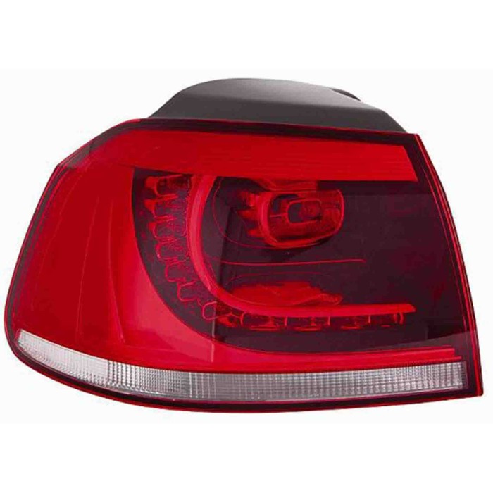 000790_AUTO.JPG Fanale Posteriore Esterno Bianco-rosso A Led Per Volkswagen Golf Vi Lato Sinistro Dal 2008/11 Al 2012/09
