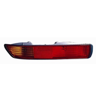 000253_AUTO.JPG Retronebbia Arancio - Rosso Per Mitsubishi Pajero Lato Sinistro Dal 2001/01 Al 2002/12