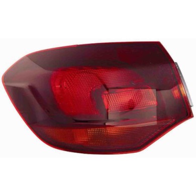 000871_AUTO.JPG Gruppo Ottico Posteriore Esterno Rosso Scuro Per Opel Astra J Lato Destro Dal 2010/01 Al 2015/07