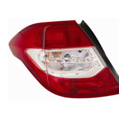 000952_AUTO.JPG Gruppo Ottico Posteriore Bianco- Rosso Per Citroen C4 Lato Sinistro Dal 2010/11 Al 2015/12