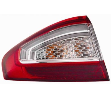 000965_AUTO.JPG Gruppo Ottico Posteriore Bianco - Rosso A Led Per Ford Mondeo Lato Destro Dal 2010/10 Al 2014/06 Versione 4 Port