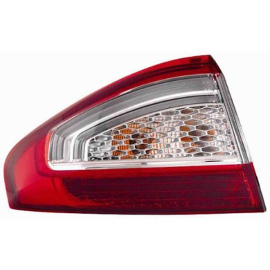 000965_AUTO.JPG Gruppo Ottico Posteriore Bianco - Rosso A Led Per Ford Mondeo Lato Destro Dal 2010/10 Al 2014/06 Versione 5 Port
