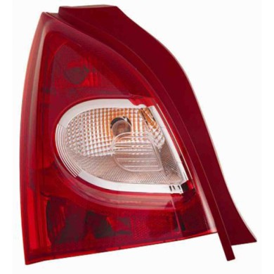001009_AUTO.JPG Gruppo Ottico Posteriore Bianco - Rosso Per Renault Twingo Lato Destro Dal 2012/01 Al 2014/06