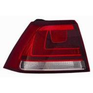 Gruppo Ottico Posteriore Esterno Bianco Rosso Per Volkswagen Golf Vii Lato Sinistro Dal 2012/11 Al 2016/10