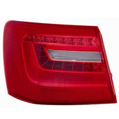001019_AUTO.JPG Fanale Posteriore Bianco-rosso A Led Per Audi A6 Lato Sinistro Dal 2011/04 Al 2014/07