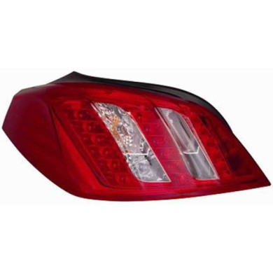 001075_AUTO.JPG Gruppo Ottico Posteriore Bianco - Rosso A Led Per Peugeot 508 Lato Destro Dal 2011/03 Al 2014/05