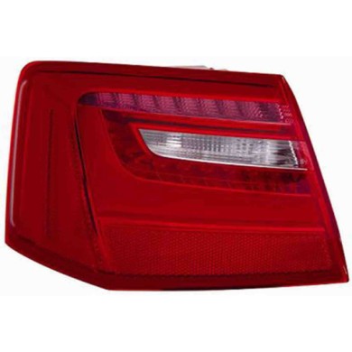 001019_AUTO.JPG Fanale Posteriore Esterno Bianco-rosso A Led Per Audi A6 Lato Destro Dal 2011/04 Al 2014/07