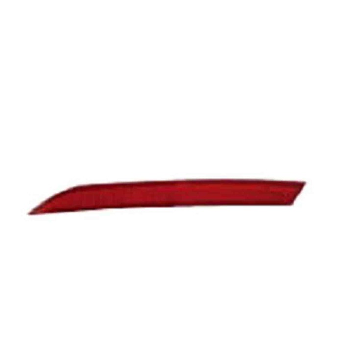 000820_AUTO.JPG Catadiottro Rosso Scuro Per Volkswagen Passat Cc Lato Sinistro Dal 2008/06 Al 2011/12