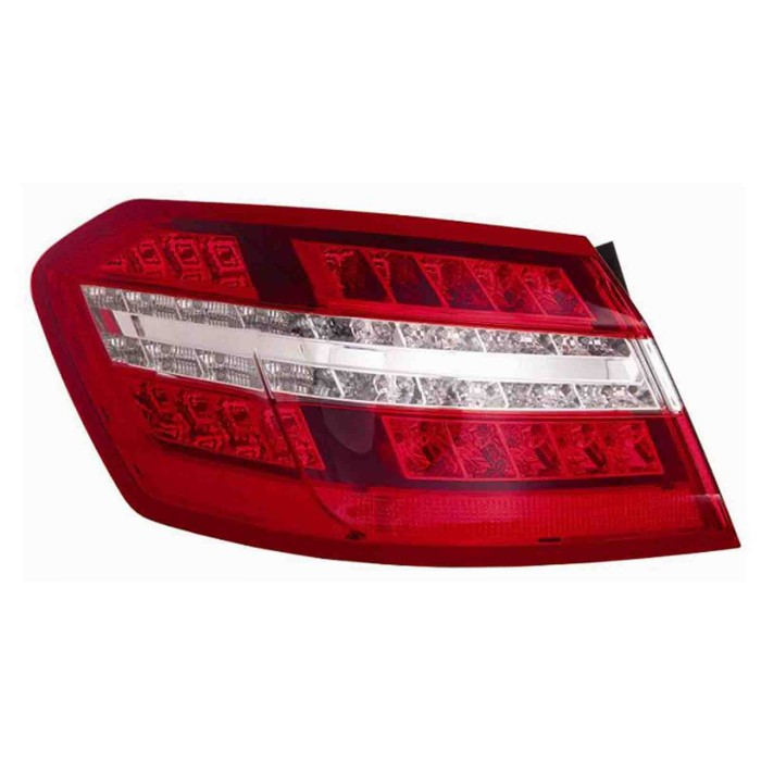 000811_AUTO.JPG Fanale Posteriore Esterno Bianco-rosso A Led Per Mercedes Classe E W212 Lato Destro Dal 2009/09 Al 2012/12