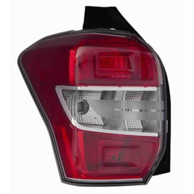 001146_AUTO.JPG Gruppo Ottico Posteriore Bianco - Rosso Per Subaru Forester Lato Sinistro Dal 2013/11 Al 2016/02
