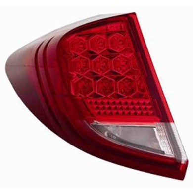 001101_AUTO.JPG Fanale Posteriore Esterno A Led Per Civic 45415 Porte Lato Sinistro Dal 2012/02 Al 2016/09 Versione 5 Porte