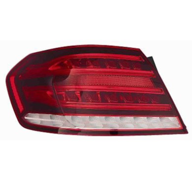 001278_AUTO.JPG Fanale Posteriore Esterno A Led Bianco-rosso Fondo Scuro Per Mercedes Classe E W212 Lato Sinistro Dal 2013/02 Al