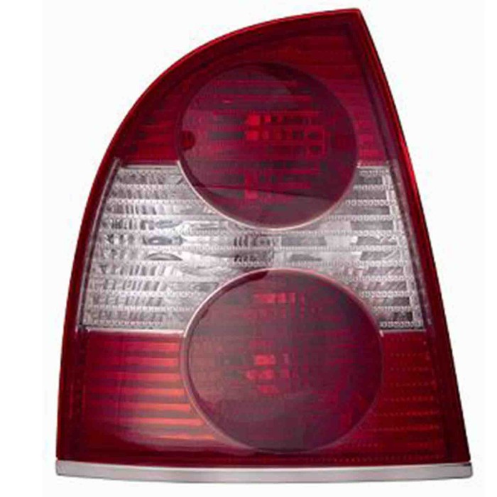 000443_AUTO.JPG Gruppo Ottico Posteriore Bianco-rosso Fondo Scuro Per Volkswagen Passat Lato Destro Dal 2000/12 Al 2005/02