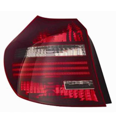 000786_AUTO.JPG Gruppo Ottico Posteriore Fume'-rosso Fondo Scuro Per Bmw Serie 1 Lato Destro Dal 2007/03 Al 2012/06