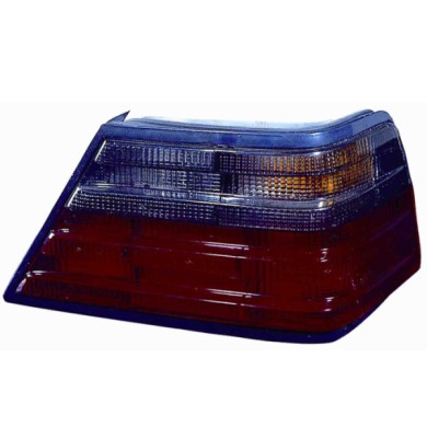 000242_AUTO.JPG Lente Posteriore Fume Rosso Per Mercedes 200 W124 Lato Destro Dal 1989/09 Al 1993/06