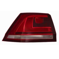 Gruppo Ottico Posteriore Esterno Bianco Rosso Per Volkswagen Golf Vii Lato Destro Dal 2012/11 Al 2016/10