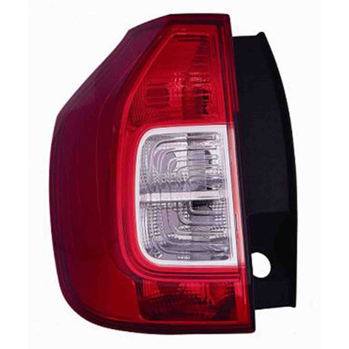 001129_AUTO.JPG Gruppo Ottico Posteriore Bianco-rosso Per Dacia Logan Lato Sinistro Dal 2013/01 Al 2016/12