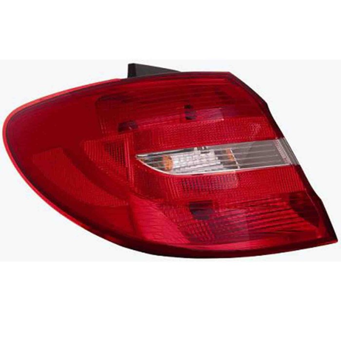 001052_AUTO.JPG Gruppo Ottico Posteriore Bianco - Rosso Per Mercedes Classe B W246 Lato Sinistro Dal 2011/10 Al 2014/08