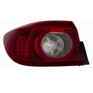 Gruppo Ottico Posteriore Esterno A Led Per Mazda 3 Dx Dal 2013-2017 4 Porte
