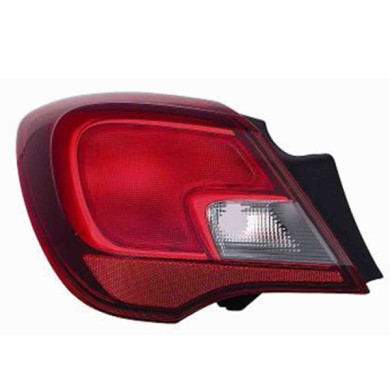 001332_AUTO.JPG Gruppo Ottico Posteriore Bianco-rosso Per Opel Corsa Lato Destro Dal 2015/01 Al 2019/05 Versione 3 Porte
