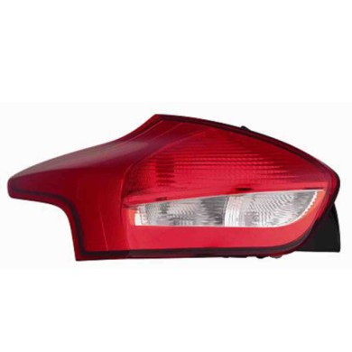 001335_AUTO.JPG Gruppo Ottico Posteriore Bianco- Rosso Per Ford Focus Lato Destro Dal 2014/02 Al 2018/06 Versione 5 Porte