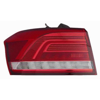 001291_AUTO.JPG Fanale Posteriore Bianco-rosso A Led Per Volkswagen Passat Lato Destro Dal 2014/09 Al 2019/08