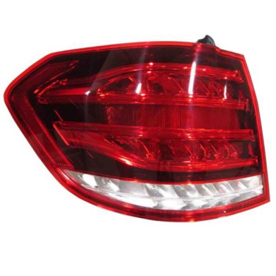 001278_AUTO.JPG Fanale Posteriore Esterno A Led Bianco-rosso Fondo Scuro Per Mercedes Classe E W212 Lato Destro Dal 2013/02 Al 2