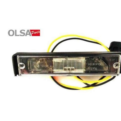 000093_AUTO.JPG Fanale Targa Per Fiat 500 Mod. 750-900-suite-sporting Dal 1992/01 Al 1998/04