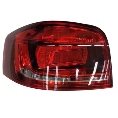 000816_AUTO.JPG Gruppo Ottico Posteriore Rosso Fondo Scuro Per Audi A3 3 Porte Lato Sinistro Dal 2008/07 Al 2012/07