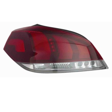 001363_AUTO.JPG Gruppo Ottico Posteriore Bianco - Rosso Per Peugeot 508 Lato Sinistro Dal 2014/07 Al 2018/08