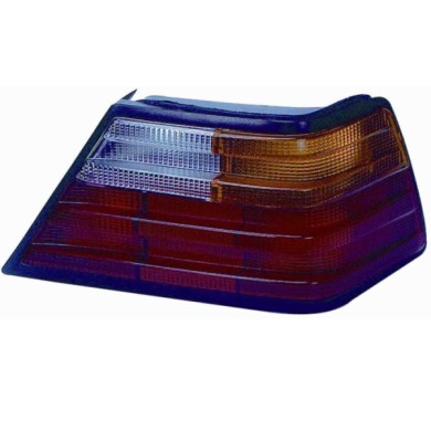 000241_AUTO.JPG Lente Posteriore Arancio Rosso Per Mercedes 200 W124 Lato Sinistro Dal 1985/01 Al 1989/08