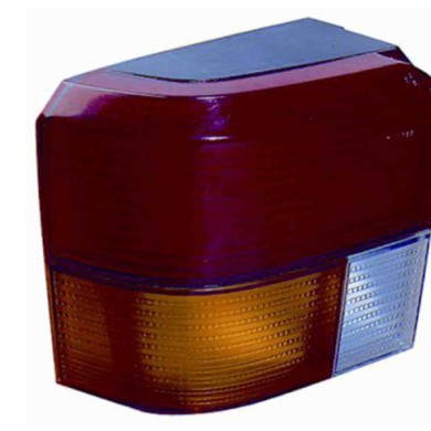 000458_AUTO.JPG Gruppo Ottico Posteriore Arancio Rosso Per Volkswagen Transporter T4 Lato Destro Dal 1990/06 Al 1995/12
