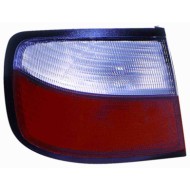 Gruppo Ottico Posteriore Bianco Rosso Per Nissan Primera Lato Destro Dal 1996/11 Al 1999/05 Versione 4 Porte