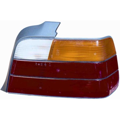 000043_AUTO.JPG Gruppo Ottico Posteriore Arancio Rosso Per Bmw Serie 3 E36 Lato Destro Dal 1990/09 Al 1999/10