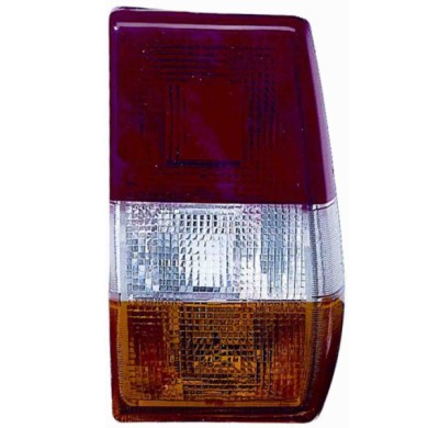 000132_AUTO.JPG Gruppo Ottico Posteriore Bianco Rosso Arancio Per Ford Fiesta Lato Sinistro Dal 1983/09 Al 1989/03