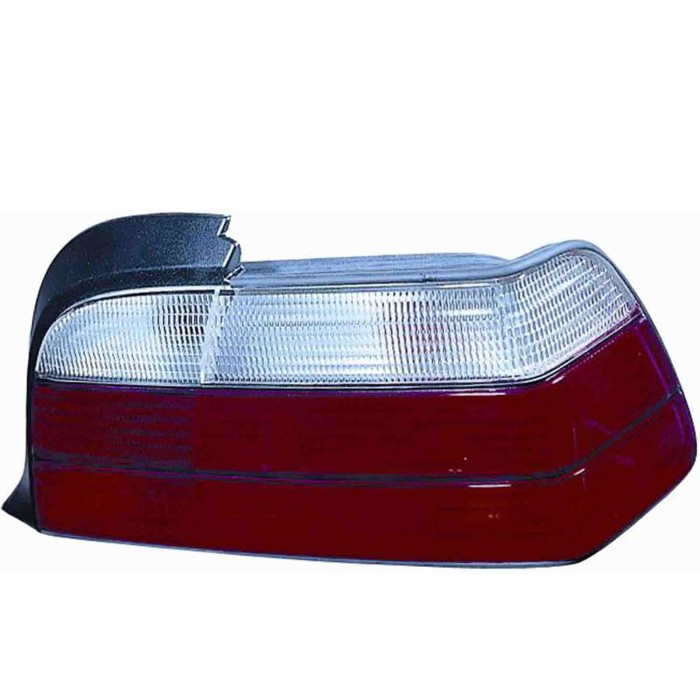 000042_AUTO.JPG Gruppo Ottico Posteriore Bianco Rosso Per Bmw Serie 3 E36 Coupe' Cabrio Lato Sinistro Dal 1994/10 Al 1999/04