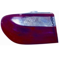 Gruppo Ottico Posteriore Esterno Bianco Rosso Per Mercedes Classe E W210 Lato Destro Dal 1999/07 Al 2002/03