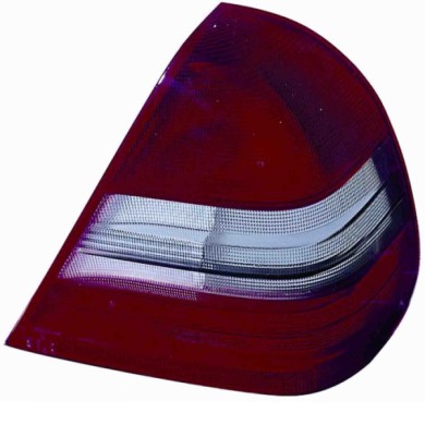 000221_AUTO.JPG Lente Posteriore Bianco Fume Rosso Per Mercedes Classe C W202 Lato Destro Dal 1993/03 Al 1996/04