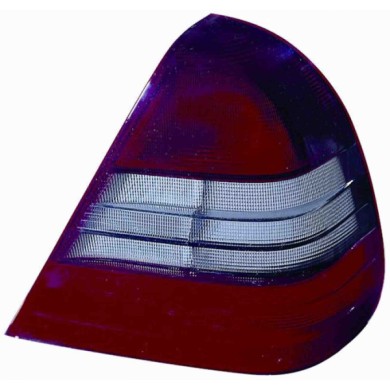 000222_AUTO.JPG Lente Posteriore Rosso Fume Per Mercedes Classe C W202 Lato Destro Dal 1996/05 Al 2000/04