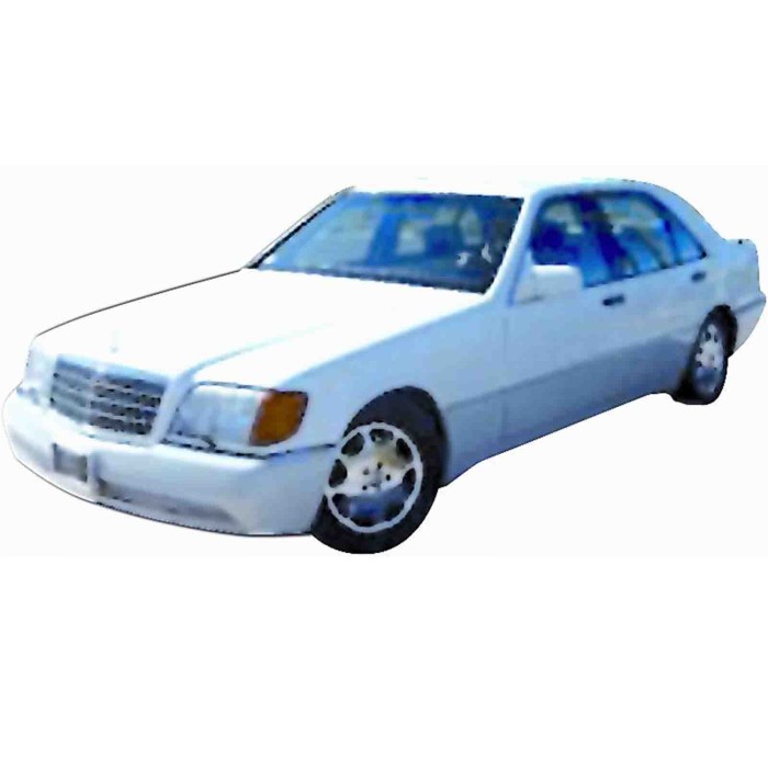 53090.JPG Gruppo Ottico Posteriore Arancio Rosso Per Mercedes Classe S W140 Lato Destro Dal 1993/05 Al 1995/09