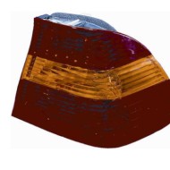 Gruppo Ottico Posteriore Esterno Arancio Rosso Per Bmw Serie 3 E46 Berlina Touring Lato Destro Dal 2001/10 Al 2004/10