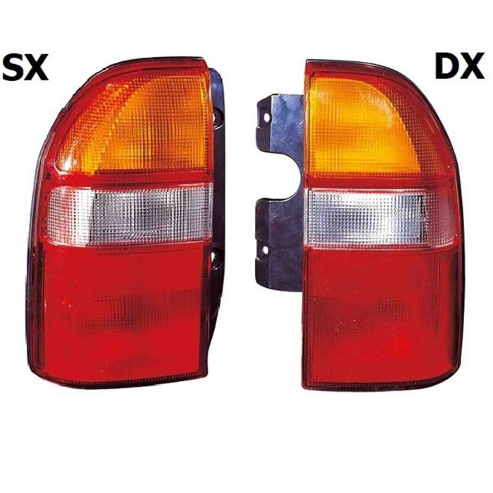 000396_AUTO.JPG Fanale Posteriore Bianco Arancio Rosso Per Suzuki Gran Vitara Lato Sinistro Dal 1998/01 Al 2003/03