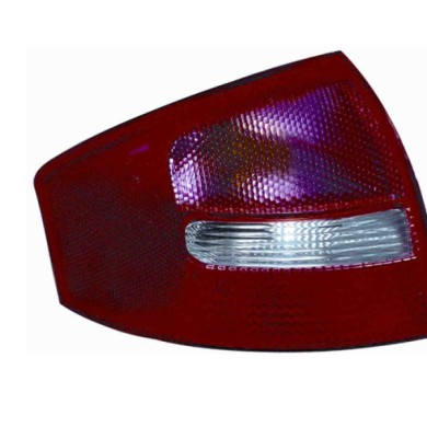 000027_AUTO.JPG Gruppo Ottico Posteriore Rosso Bianco Per Audi A6 Lato Sinistro Dal 2001/06 Al 2004/03
