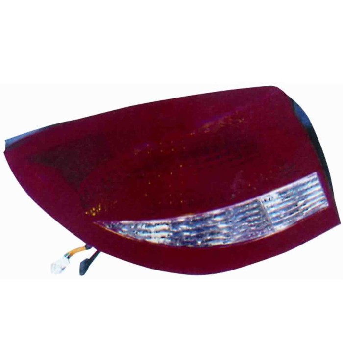 000196_AUTO.JPG Fanale Posteriore Bianco Rosso Per Kia Rio Lato Destro Dal 2003/02 Al 2005/09 Versione 4 Porte