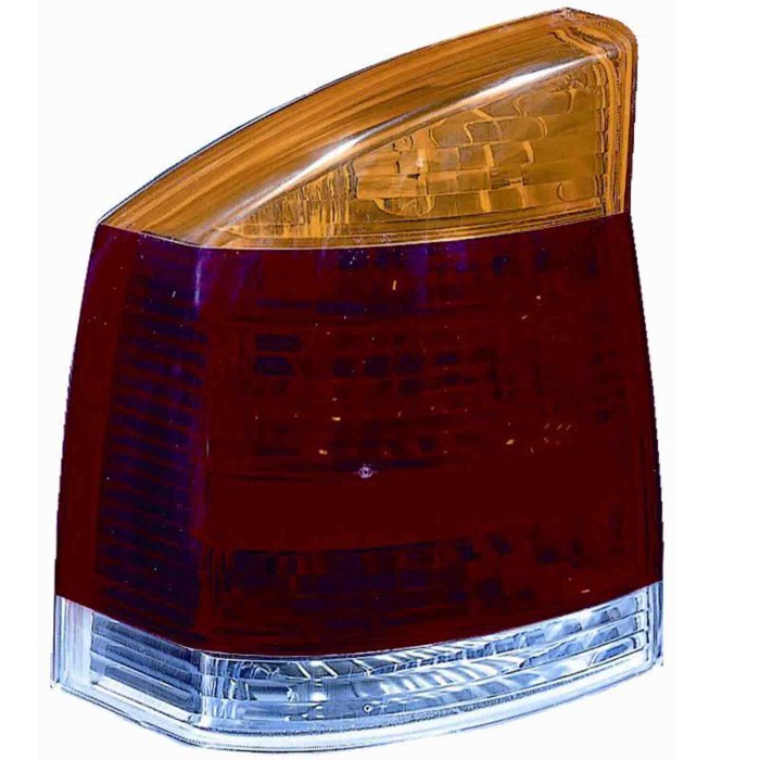 000305_AUTO.JPG Gruppo Ottico Posteriore Bianco Arancio Rosso Per Opel Vectra C Lato Sinistro Dal 2002/04 Al 2005/08 Versione 4 