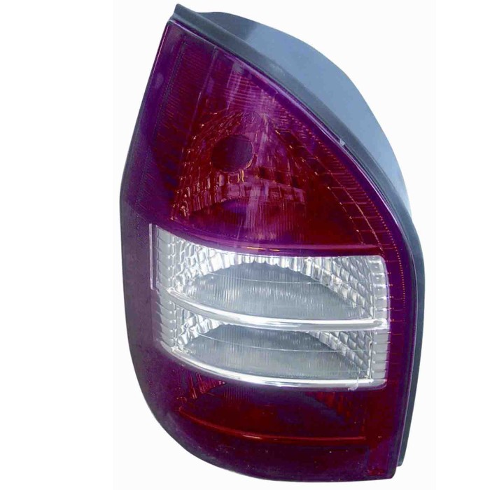 000309_AUTO.JPG Gruppo Ottico Posteriore Bianco Rosso Per Opel Zafira Lato Destro Dal 1999/01 Al 2003/02