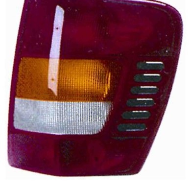 000059_AUTO.JPG Gruppo Ottico Posteriore Arancio Bianco Rosso Per Jeep Grand Cherokee Lato Destro Dal 1999/04 Al 2005/06