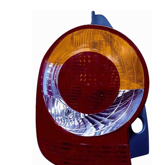 000354_AUTO.JPG Gruppo Ottico Posteriore Arancio-rosso Per Renault Modus Lato Sinistro Dal 2004/09 Al 2008/01