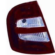 000388_AUTO.JPG Gruppo Ottico Posteriore Bianco Rosso Per Skoda Fabia Lato Destro Dal 1999/12 Al 2004/12 Versione 5 Porte