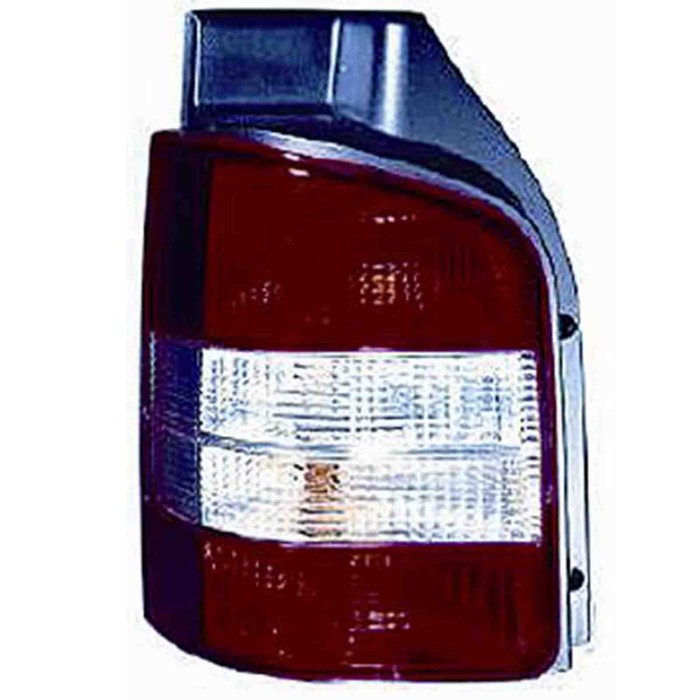 000456_AUTO.JPG Gruppo Ottico Posteriore Bianco Rosso Per Volkswagen Transporter T5 Lato Destro Dal 2003/03 Al 2009/07 Versione 
